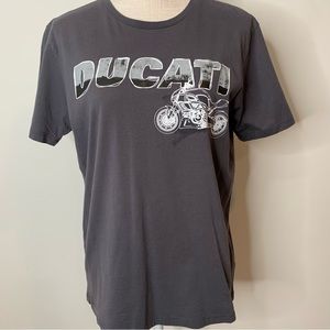 Ducati Motorcycle Graphic Tee Shirt